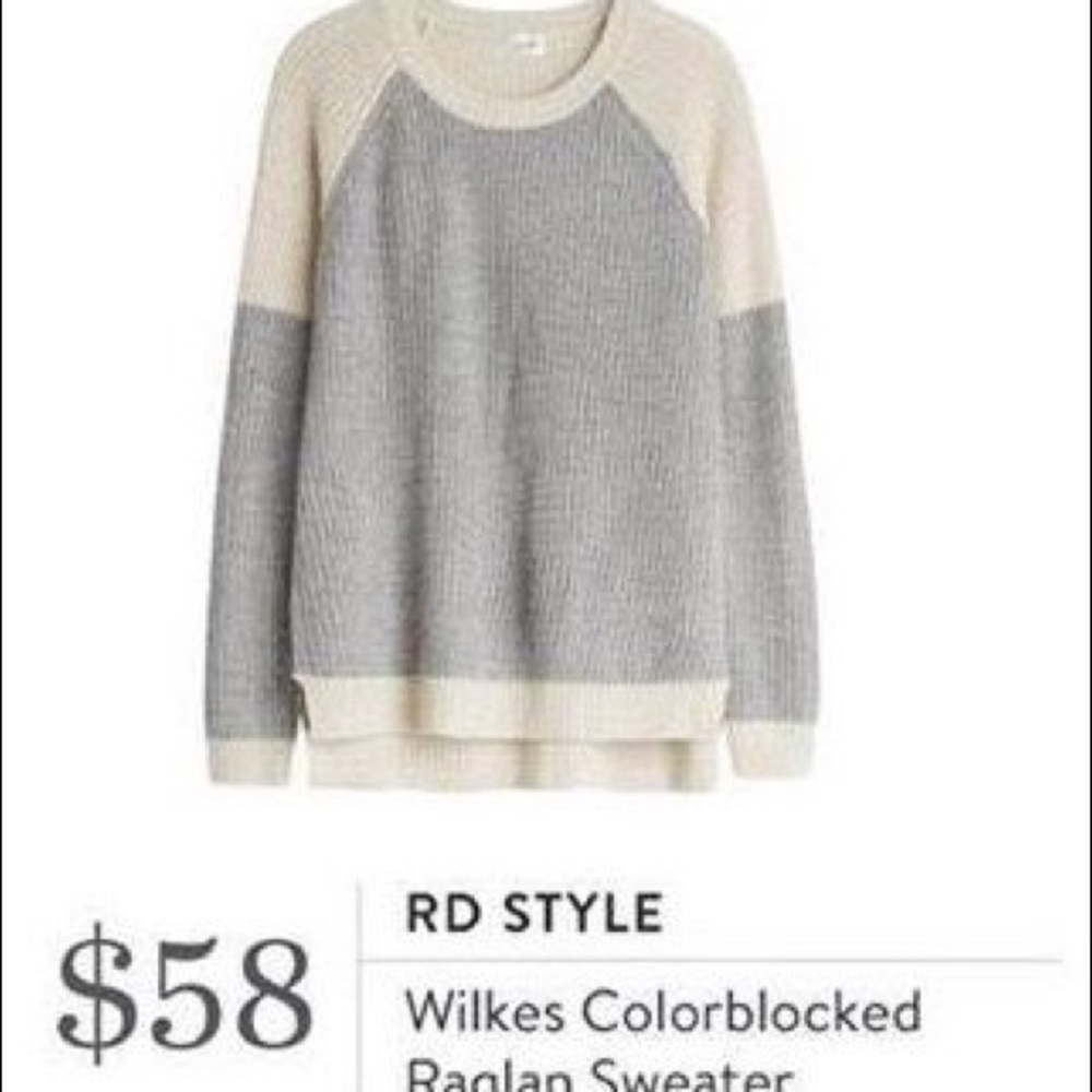 Wilkes Colorblocked Raglan Sweater